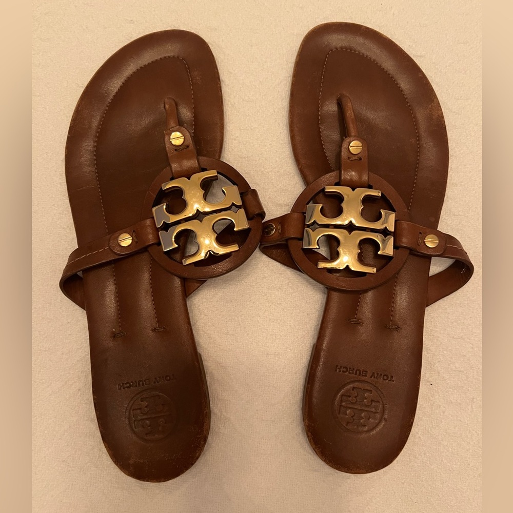 Tory Burch Leather Sandals